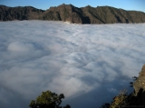 Arco de nube (Cloud-bow) en la Caldera de Taburiente