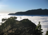 Mar de nubes desde el Pico Bejenado