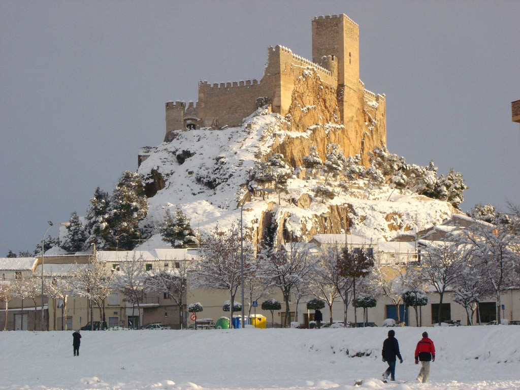 Paseando por la nieve
La gente pasea por la nieve en Almansa . El 28 de Enero de 2006  se registaron más de 25 cm de espesor en plena ciudad .
Álbumes del atlas: paisaje_nevado