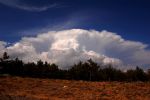 "Gran tormenta en la lejania"; serie fotografica, foto numero uno