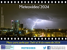 Cartel Meteovídeo'2024