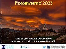 Cartel anuncio gala del Fotoinvierno2023