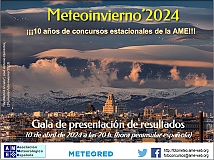 Cartel Gala Meteoinvierno'2024