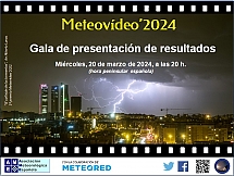 Cartel gala Meteovídeo'2024