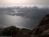Mar de nubes sobre Lanzarote
