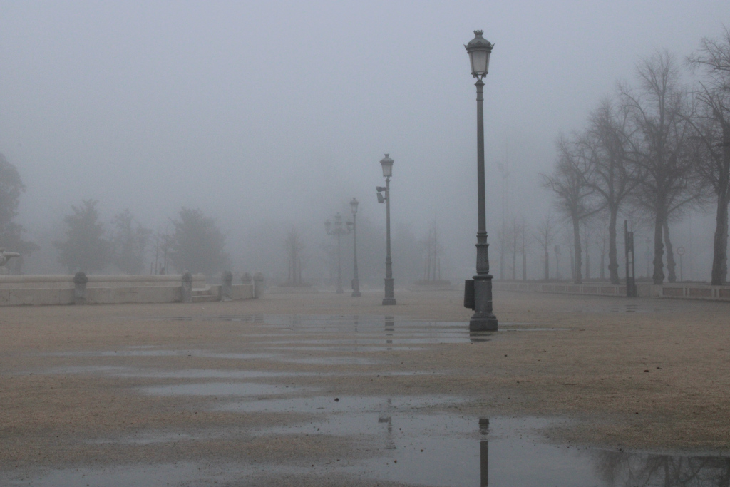 Niebla en la Plaza de San Antonio
