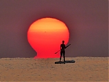 SOL OMEGA Y PADDLE SURF, AMANECER PERFECTO!