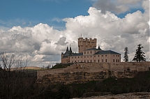 Vista trasera del Alcázar