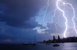 Lightning Strike on Lausanne