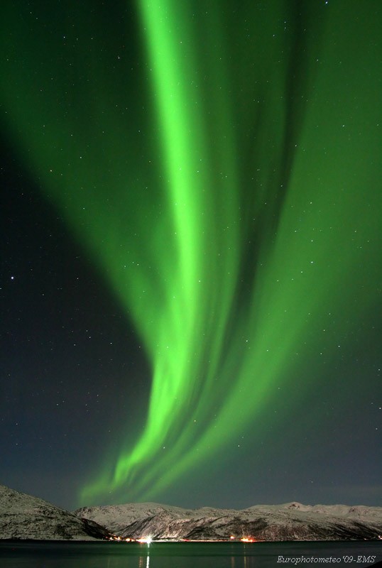  "Northern Lights from Kvaløyvågen"
 
