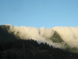 Cascada de nubes