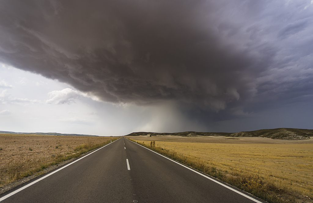 Carretera a mi destino
Espectacular tormenta por la provincia de Zaragoza
