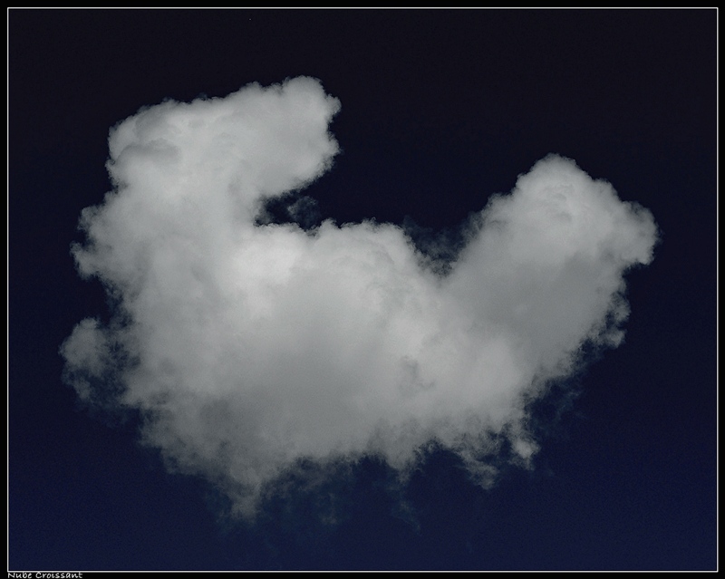 Nube Croissant
Nube en forma de Croissant, Cumulus Humilis
