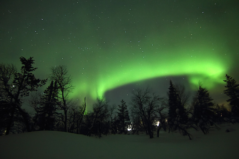 Luces del Norte
Aurora boreal fotografiada en el Norte de Finlandia coincidiendo con el equinoccio de primavera y el pico de actividad solar previsto para este año.
