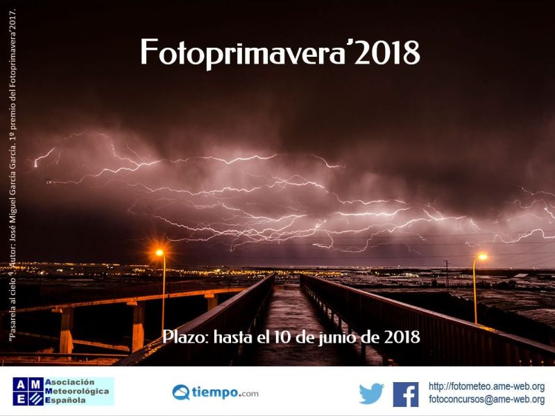 Cartel del Concurso Fotoprimavera'2018
