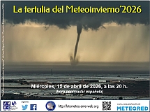 Cartel tertulia Meteioonvierno'2026