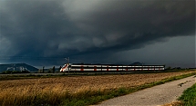 Los dientes del arcus encima del tren