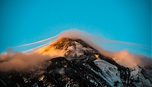 Pico del Teide con nieve  y sombrerito duplicatus