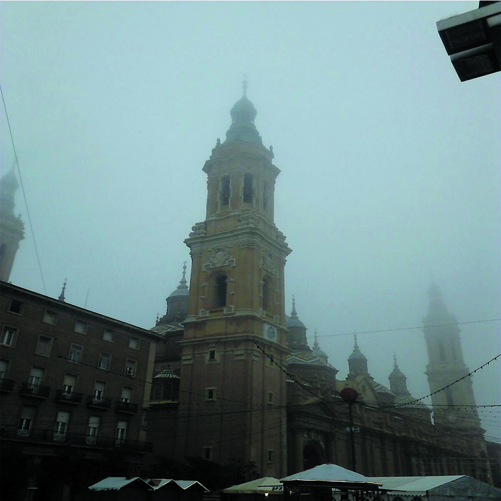 Niebla en Zaragoza
