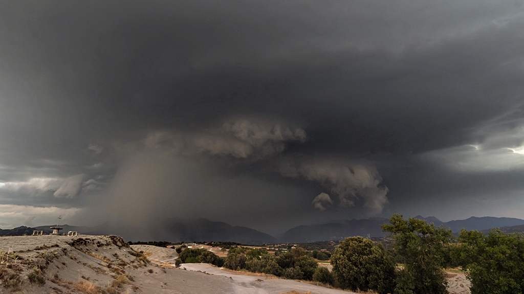 Tormenta violenta de Sant Pere de Torelló
