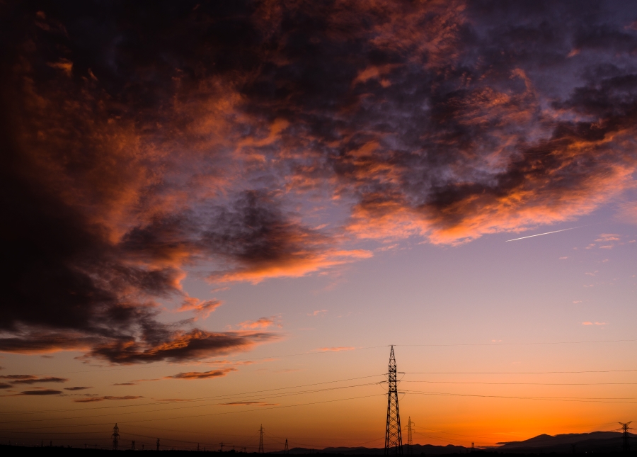 Atardecer en Majadahonda
