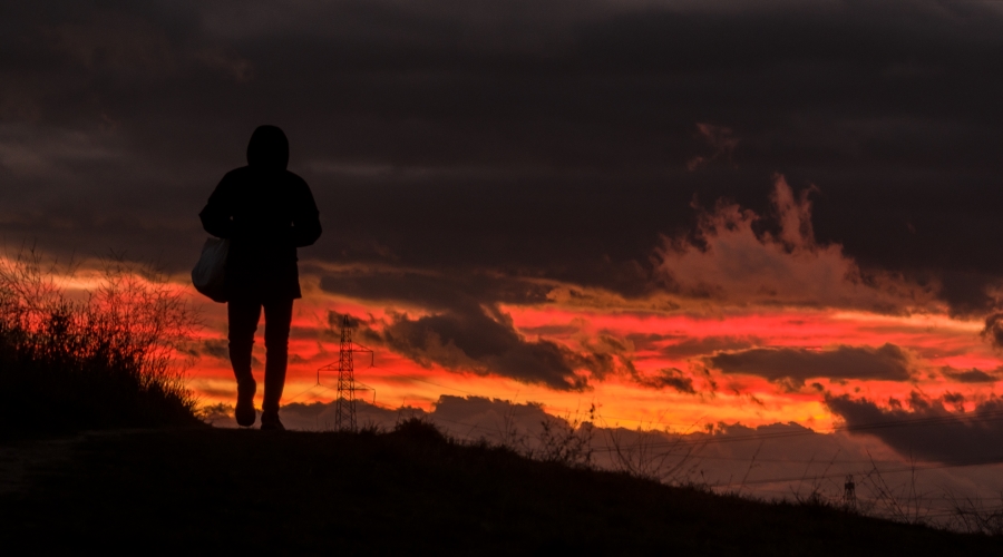 Atardecer en Majadahonda
