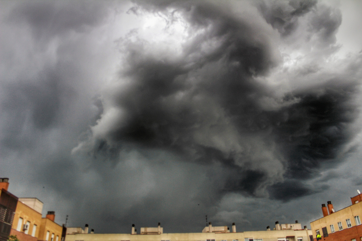 Nube amenazante captada en mayo del 2022 que me impactó de forma especial y que quería compartir por aquí 
