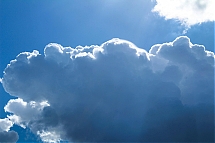 Pileus asomando tímidamente sobre congestus 