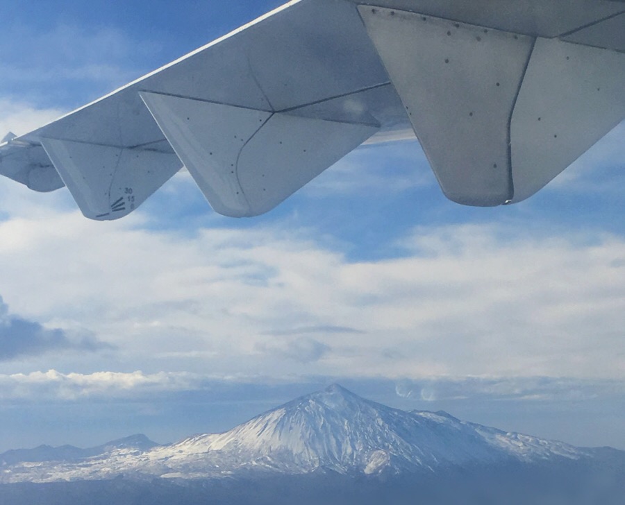Flying home
Volando a La Palma. Febrero 2018
