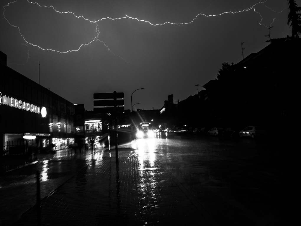 Tormenta
Fotografía registrada en San Sebastián de Los Reyes tras una tormenta de verano
