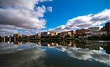 Reflejos en el río Ebro