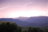 Noche tormentosa en la Sierra de las Villas