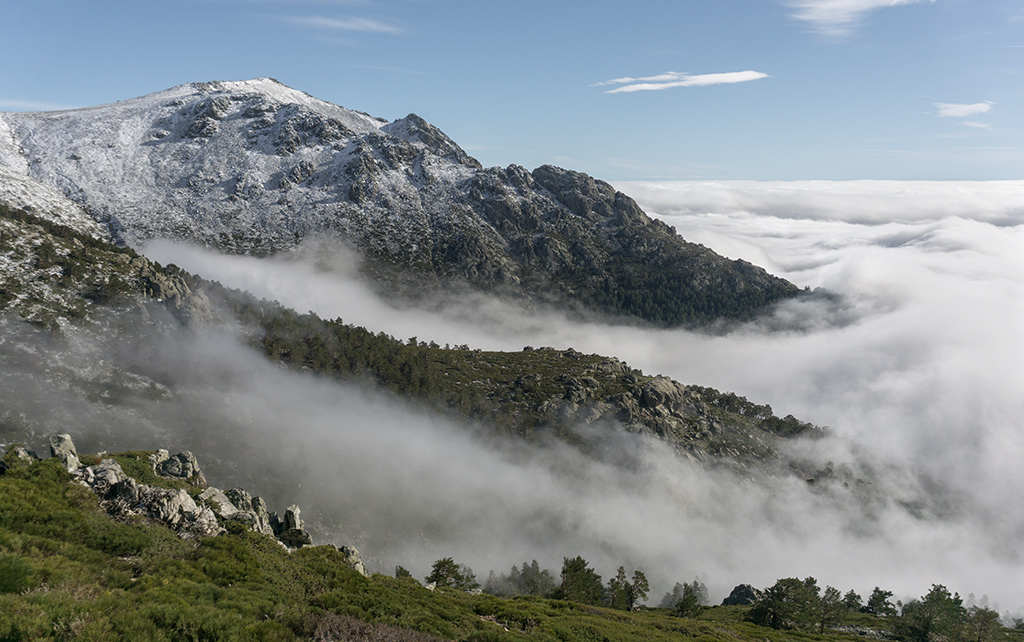 La Maliciosa.
Mar de nubes a los pies de La Maliciosa en La Sierra de Guadarrama.
