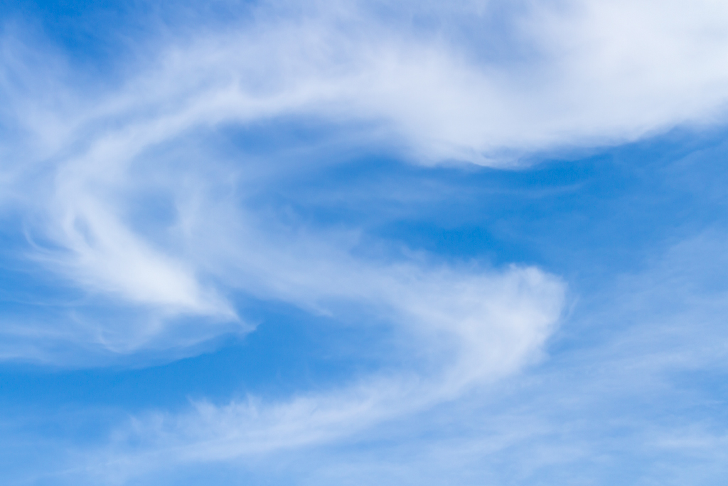 Súper
Jirones de nubes forman una "S" que recuerda al logo de Superman.
