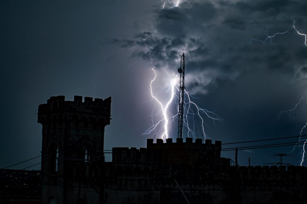 Foto tomada desde la azotea de la casa del autor en La Habana, Cuba.
