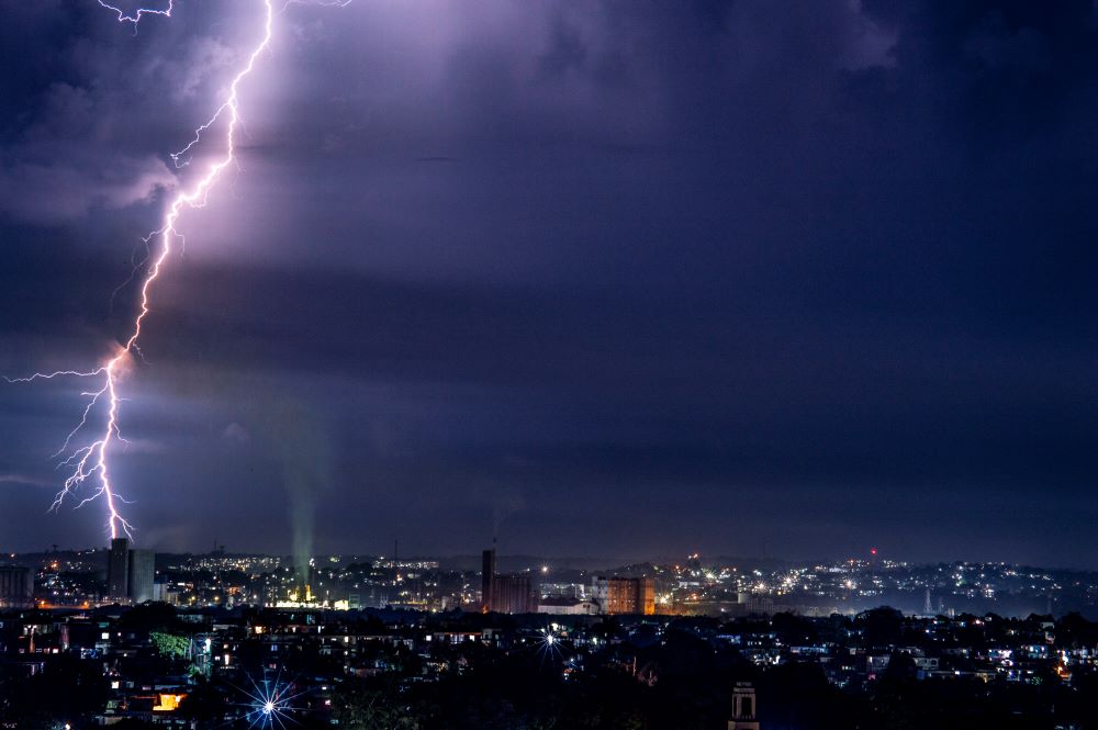 Foto hecha desde la azotea de la casa del autor.
