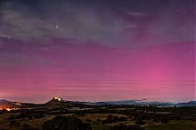 Aurora boreal por e Somontano de Barbastro