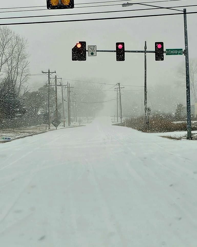 Episodio de bajas temperaturas con nevadas en el estado de Oklahoma (USA)
