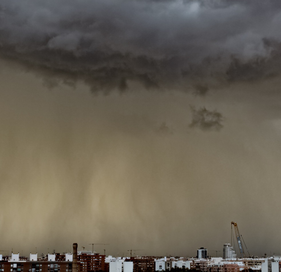 Tormenta sobre Valencia 
