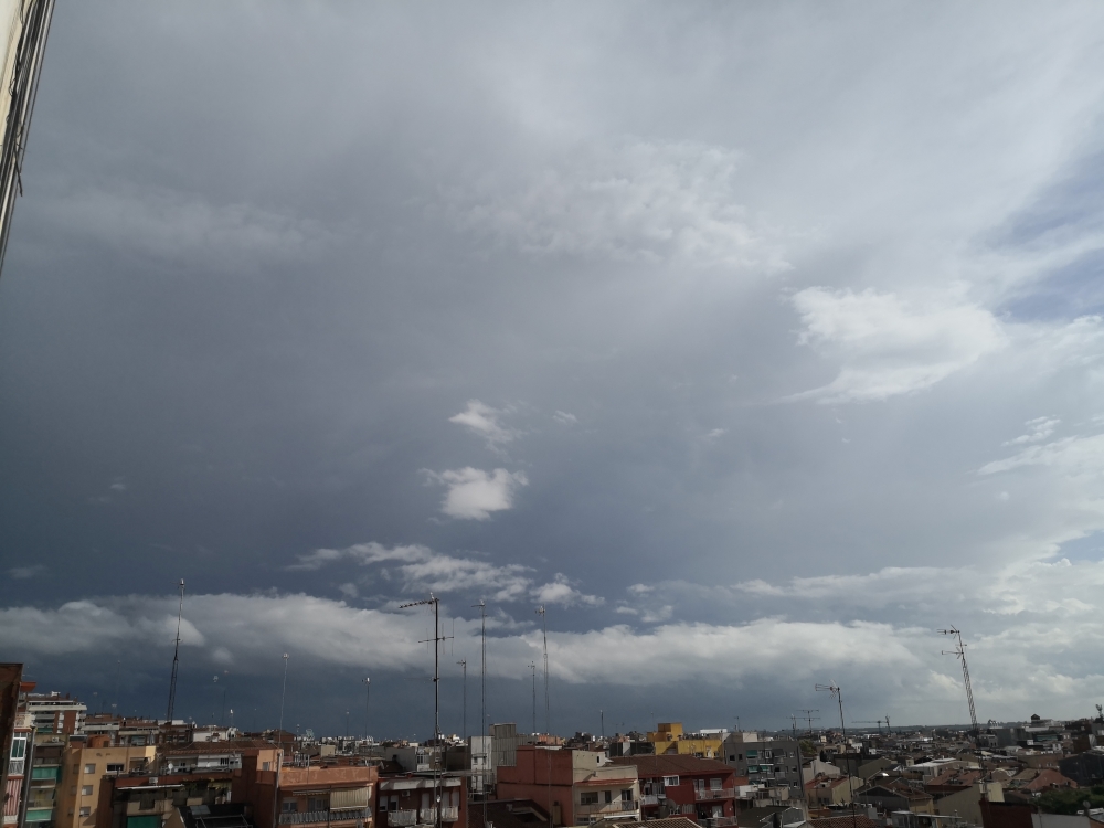 Nubes, nubes, nube, no ve.
